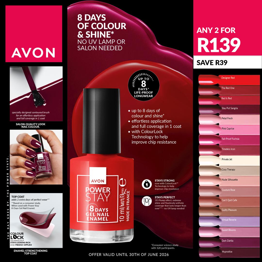 Power Stay Gel Nail Enamel