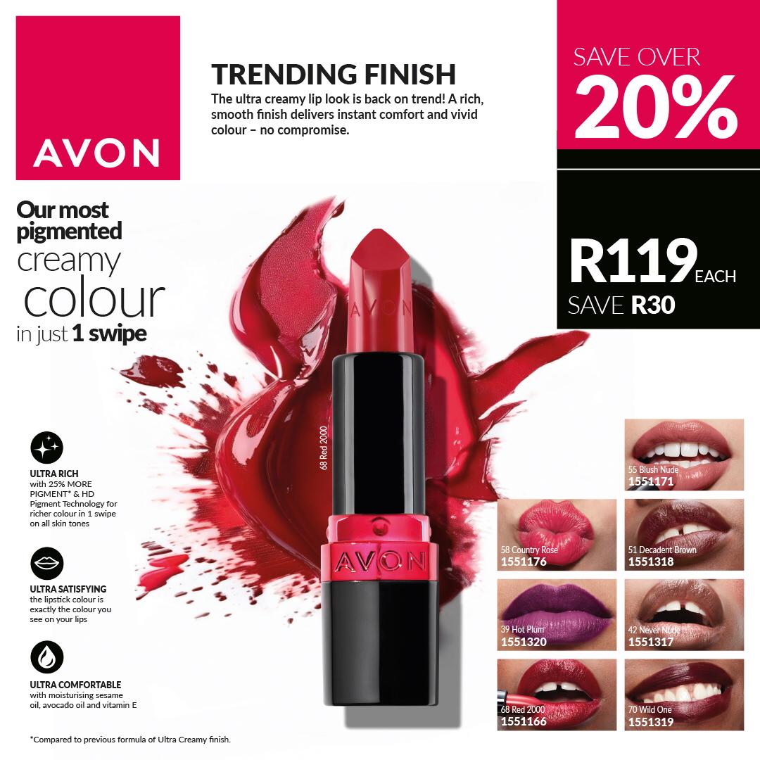 Avon Ultra Creamy Lipstick